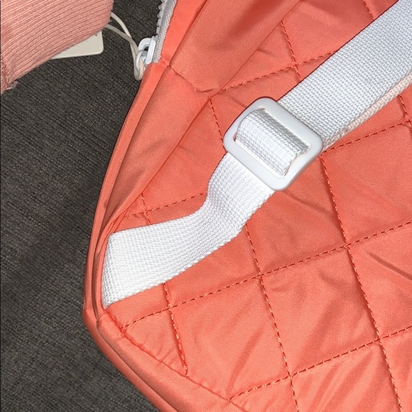 *NWT* Adidas Coral and White Mini Bag - Picture 7 of 7